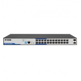D-Link 26-Port Gigabit Long PoE+ Switch DGS-F1210-26PS-E