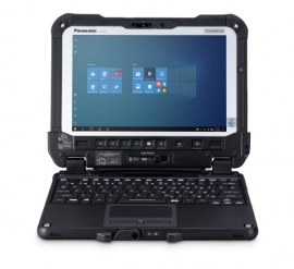 Panasonic Toughbook G2 Mk1 i7-10810U, 16GB, 512GB QR SSD Opal, 10.1&quot; WUXGA, Large Batt, True Serial, Dual Pass Through, Webcam, Win10P, 3YR Warranty FZ-G2DBFDEKA