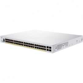 Cisco Business 350, 48-Port Gigabit Managed Switch with 48 PoE RJ45 and 4 SFP Ports, 370W CBS350-48P-4G-AU