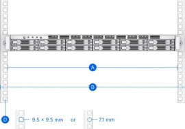 Synology Rail Kit RKS-01 - Sliding rack rails for Synology rackmount servers ( FS2500) RKS-01