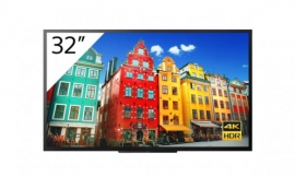 Sony Bravia BZ Standard Commercial 32&quot; LED-QFHD 4K (3840 x 2160), 24/7, X1 4K HDR Processor, Android, Anti Glare, Dolby Vision, Brightness (440-cd/m2) FW32BZ30J