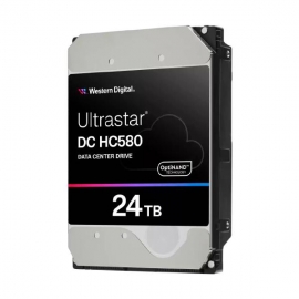 WD 24TB Ultrastar DC HC580 Enterprise 3.5&quot; Hard Drive, SATA, 7200RPM, 512MB Cache, CMR, 5yr Wty 0F62796