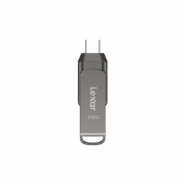 Lexar JumpDrive Dual Drive D400 USB 3.1 Type-C 64GB, Five-year limited warranty LJDD400064G-BNQNG