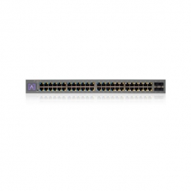 Alta Labs S48-APOE 48-Port Full-PoE Switch, 32x 1Gbps Ports, 16x 2.5Gbps Ports & 4x SFP+ Ports, 740W PoE Budget, 1U Rackmountable S48-APOE