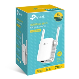 TP-Link Tl-Wa855Re N300 300Mbps Wi-Fi Range Extender Repeater Access Point 1Gpbs LAN 802.11bgn 2xExternal Antennas Mini Size Mimo Tech Tether App TL-WA855RE