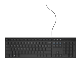 Dell KB216 Wired Multimedia Keyboard - Black, 1YR 580-AHHG