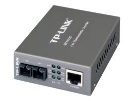 Tp-Link Media Converter, 10/100 RJ45 Wdm, Single Mode, 1310NM, 20KM, 3YR MC110CS