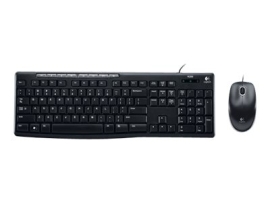 Logitech MK200 Wired Media Keyboard And Mouse Combo - 3YR Wty 920-002693