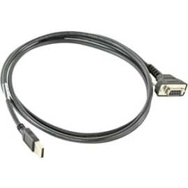 USB Cable Assembly: 9-Pin Female Straight Scanner Connector 6FT. Straight Cable To Be Used With General Purpose Fixed Mount Scanners CBL-58926-04