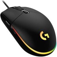 Logitech G203 LIGHTSYNC Gaming Mouse - Black (910-005790)