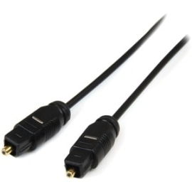 StarTech.com Toslink Optical Digital Spdif Audio Cable - Deliver High Quality Optical Digital Sound, With No Signal Interference THINTOS6