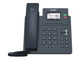 Yealink (Sip-T31G) 2 Line Gigabit Ip Phone With Handset, Dual Port Gigabit Ethernet 1301044