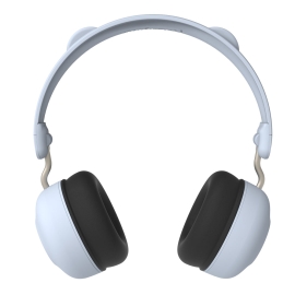 Kreafunk Kids Buzz Junior Bluetooth Headphones - Cloudy Blue KFKLK04