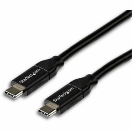 StarTech.com 2m 6 Ft USB C To USB C Cable W/ 5A Pd - M/M - USB 2.0 - USB-If Certified - USB Type C Cable - USB C Charging Cable - USB C Pd Cable - Power Your USB Type-C Devices - 2m USB C To USB C Cable - 2 M USB Type C Cable - 6ft USB C Charging Cable -