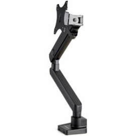 StarTech.com Desk Mount Monitor Arm With 2x USB 3.0 Ports, For Vesa Display Up To 34" (17.6lb/8kg) , C-Clamp/Grommet, Mechanical Spring - Vesa 75x75/100x100mm Heavy Duty Single Monitor Arm For 32in (16:9) Or 34in (21:9/ultrawide) Display Up To 8kg; 2 USB