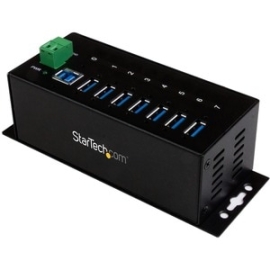 StarTech.com 7 Port Industrial USB 3.0 Hub With Esd - 5Gbps - 7 Total USB Port(s) - 7 USB 3.0 Port(s) ST7300USBME