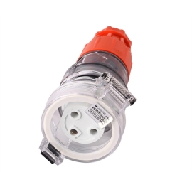 4C | Extension Socket IP66 250V 3 Round Pin 20A 040.000.0180