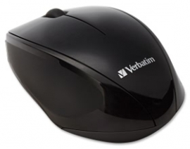 Verbatim Multi Trac Black Mouse Blue Led, Wireless Optical 97992