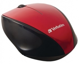 Verbatim Multitrac Red Mouse Blue Led, Wireless Optical 97995