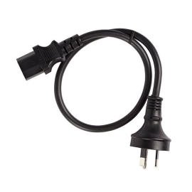 3m Iec C13 To Mains 10A Power Cable | Black 011.180.0017
