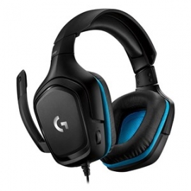Logitech G432 7.1 Surround Sound Wired Gaming Headset (981-000824)