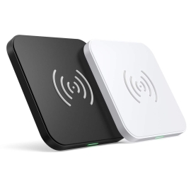 Choetech T511S-Mix Fast Wireless Charging Pad Black And White 2 Pack ELECHOT511BW
