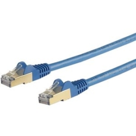 StarTech.com 10m CAT6a Ethernet Cable - Blue - RJ45 Snagless Connectors - CAT6a Stp Cord - Copper Wire - Network Cable (6ASPAT10MBL) - CAT6a Ethernet Cable Meets Category 6a Patch Cable Specifications For A 10Gb Connection - Tested For Up To 1000MHz Freq