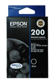 200 Std Cap DURABrite Ultra Black Ink C13T200192