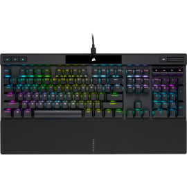 Corsair K70 Rgb Pro Mechanical Gaming Keyboard, Backlit Rgb Led, Cherry Mx Speed, Black, Black Pbt Keycaps CH-9109414-NA