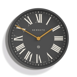 Newgate Mr Butler Wall Clock Moonstone Grey Reverse Dial NGPUT469BGY