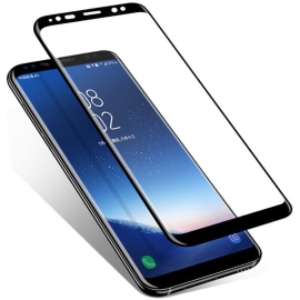 Samsung S9 Full Cover 3D Tempered Glass Screen Protector MOBCRA3DTSS9BK