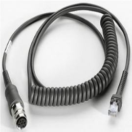 VC5090 USB Cable LS34XX Coiled 9 Extended Rugged Amphenol Conn. 25-71918-01R