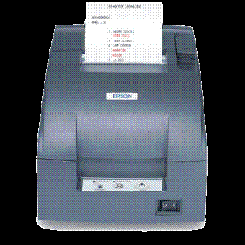 Epson Tm-u220b-676:box Printer For Pos (new) - Usb Thai, Vietnam Font, W/ Ps-180, Ub-u03 C31c514676 