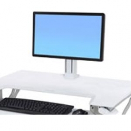 Ergotron Workfit Single Ld Monitor Kit White 97-935-062