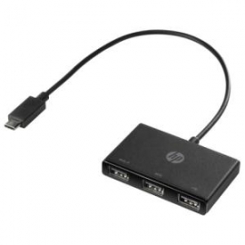 Hp Usb-c To Usb-a Hub Z6a00aa