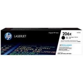 HP 206X High Yield Black Original LaserJet Toner Cartridge (W2110X)