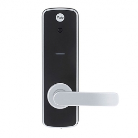Assa Abloy Yale Unity Entrance Lock Silver with Connect Bridge and Keypad YUR/DEL/KIT/SIL