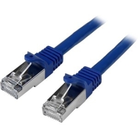 StarTech.com 5m Cat6 Patch Cable - Shielded (Sftp) Snagless Gigabit Network Patch Cable - Blue - Deliver High-performance Gigabit Network Connections, Free Of Noise & Emi/Rfi Interference - Cat6 Cable - 5m Cat6 Patch Cable - Blue Cat 6 Patch Lead - Blue