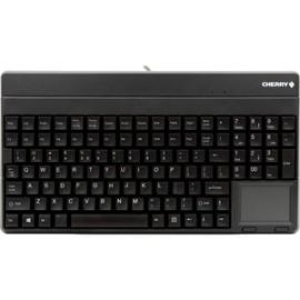 Cherry G86-62401 Keyboard - Cable Connectivity - USB 2.0 Interface - TouchPad - English (Us) - Qwerty Layout - Black - 106 Key(s) G86-62401EUADAA