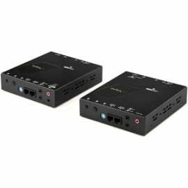 StarTech.com Hdmi Over Ip Extender Kit With Video Wall Support - Extends Hdmi Signal And RS232 Control To One Or Multiple Displays - Video Resolutions Up To 1080p - Mobile App - Shelf-mounting Hardware Included - Uses Cat5e Or Cat6 Cabling - Hdmi Over Ip