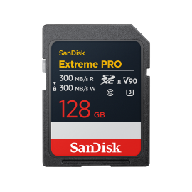 SanDisk Sdsdxdm-128G Extreme Pro Sd Uhs-Ii V90 Card FFCSAN128GSDXDM300