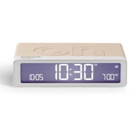 Lexon Flip Classic Reversible Alarm Clock Pantone - Sand LD-LR157PT-S