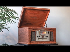 Crosley Lancaster Turntable With Bluetooth - Paprika CR42D-PA