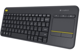 Logitech K400 Plus Wireless Keyboard With Touchpad & Entertainment Media Keys Tiny USB Unifying Receiver For Htpc Connected TVs ~Kblt-K830Bt 920-007165