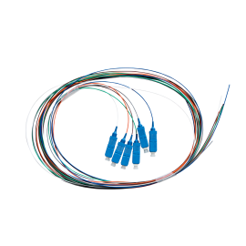 Fibre Pigtail Sc OS1 / OS2 Singlemode 2m - 6 Pack Rainbow 015.012.0001