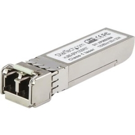 StarTech.com SFP10GUSREMS Sfp+ - 1 X Lc Duplex 10GBase-SR Network - 1 Each - For Data Networking, Optical Network - Optical Fiber - Multi-mode - 10 Gigabit Ethernet - 10GBase-SR - Hot-swappable SFP10GUSREMS