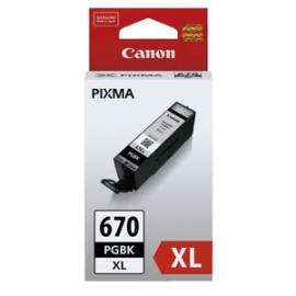 Canon Pgi-670Xlbk Original Inkjet Ink Cartridge - Pigment Black Pack PGI670XLBK