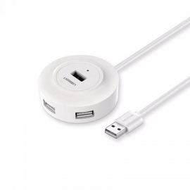 Ugreen 20270 USB 2.0 4-Port Hub White ACBUGN20270