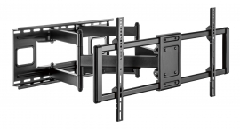 4Cabling Heavy Duty & Full Motion Tv Wall Mount 43" To 100"| Max Vesa 800 X 400 012.001.0227