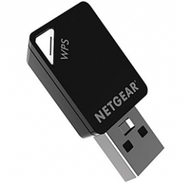 NETGEAR A6100 WIRELESS-AC USB MINI ADAPTER, 600MBPS, DUALBAND, 1YR A6100-10000S